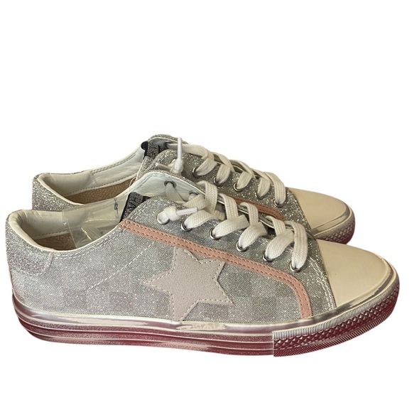 Vintage Havana Alive 19 Silver Checkered Multi Sneakers Womens Shoe Size 8.5 New - Picture 6 of 13